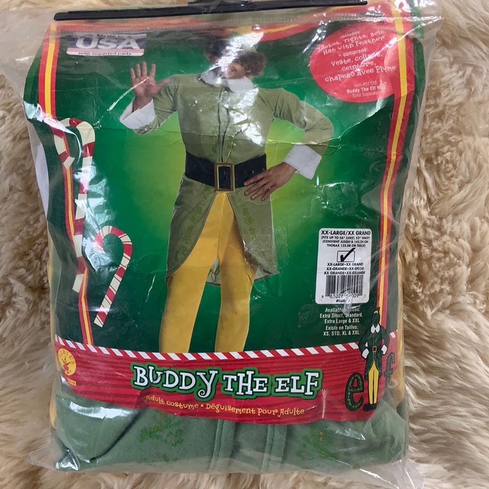 Buddy the Elf costume XXL